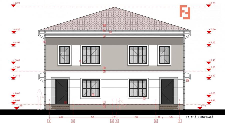 Duplex 4 camere, Sacalaz - Proiect nou