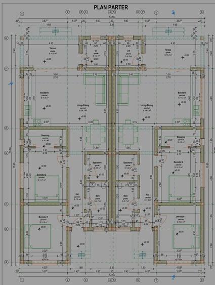 1/2 Duplex Becicherecu Mic,Parter+Pod,3 Camere,Zid Dublu,Terasa Acoperita