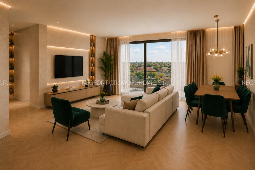 NEOFORT 42– METROU MUNCII 300 m și PARC NAȚIONAL | BLOC 2026, 2 SCARI, 2 LIFTURI - 2