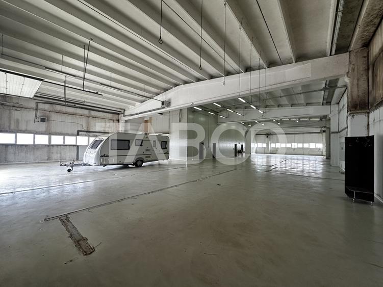 Hala industriala de inchiriat cu acces tir curte privata in Selimbar