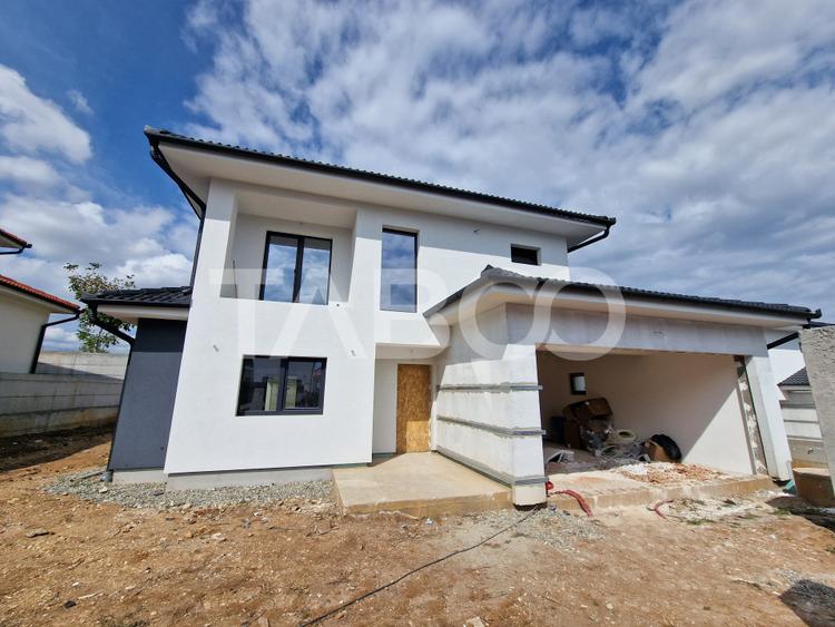 Casa individuala cu curte terasa si garaj Selimbar Sibiu