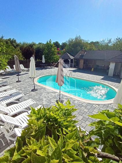 Casa individuala premium cu piscina,280 mpu,teren de 1600 mp,Giarmata