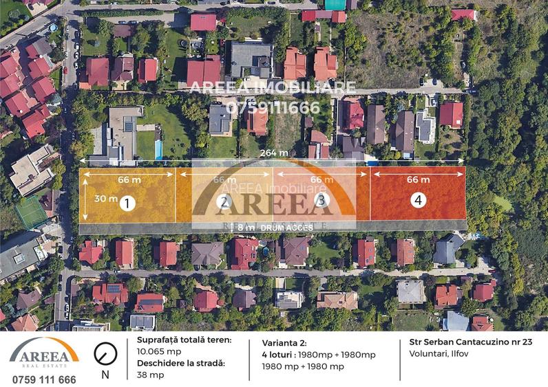 Teren 5.000 mp –propunere din 10.065 mp zona Iancu Nicolae-Jolie Ville