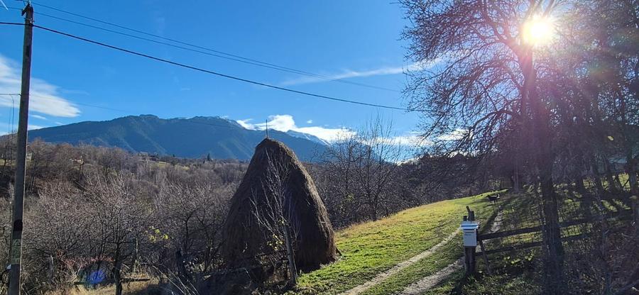 Teren intravilan Sohodol, priveliste catre Bucegi, Piatra Craiului,Magura Codlei