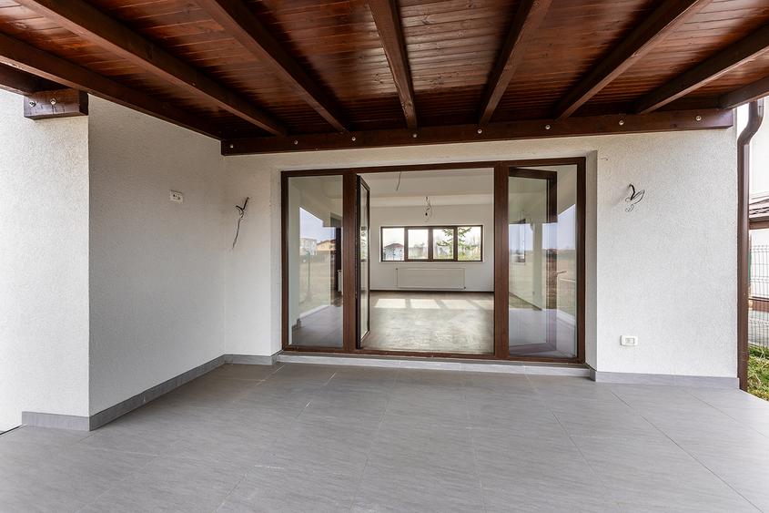 O casă individuală complet finisată în Corbeanca, cu toate utilitățile racordate