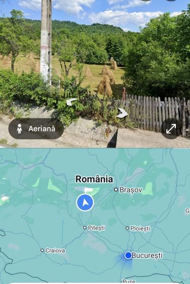 Teren intravilan  4.512 m  – Nucșoara  Argeș, 2 căi de acces, toate utilitățile.