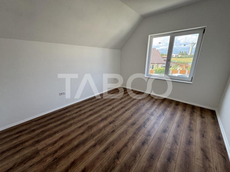 Casa individuala 4 camere 118 mpu la cheie teren 416 mp Cristian Sibiu