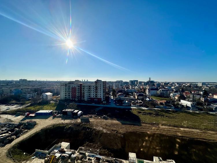 Apartament 2 camere premium - City Point Aviatiei  - Balcon generos