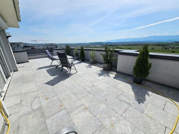 Penthouse cu vedere spre munti, terasa, boxa, Avantgarden 0% Comision - 12
