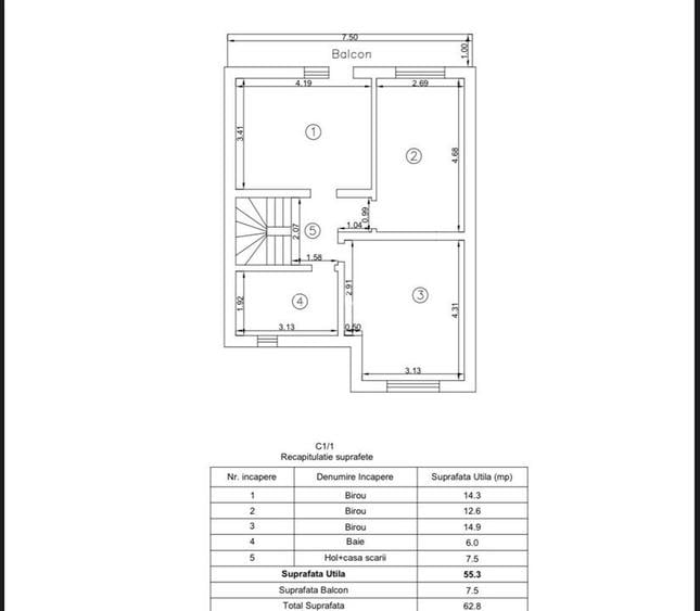 Casa Valea Lupului, 112 mp, curte 336 mp, AC, alarma - 15