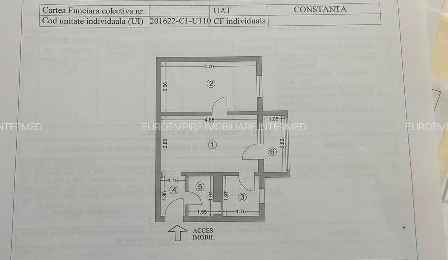 Apartament 2 camere de vanzare zona Scoala 8 - 7