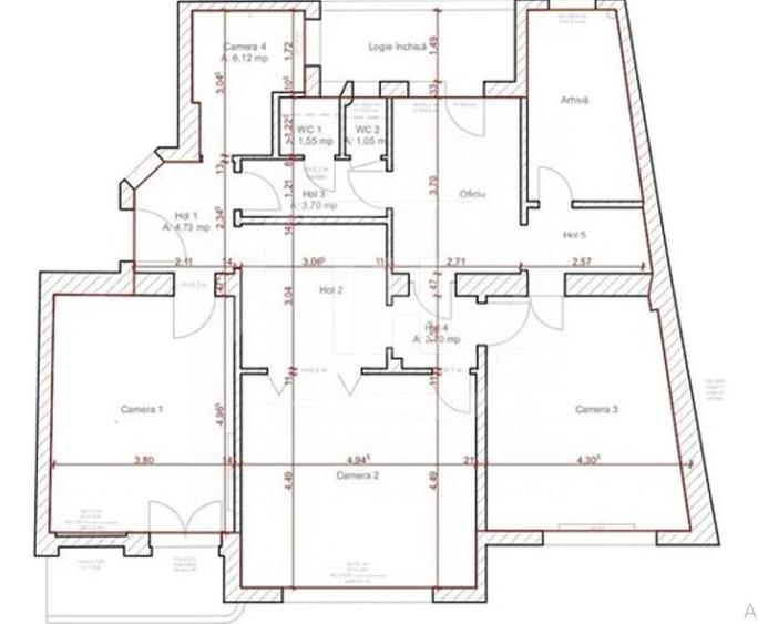 Apartament 4 camere, ultracentral
