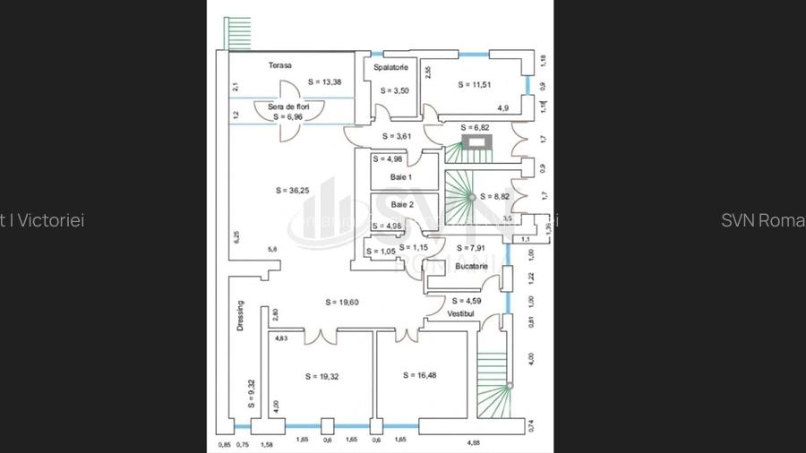 REC3001828 SPATIU BIROU l SUPRAFETE GENEROASE l GRADINA 8 LOCURI PARCARE l PIATA - 14