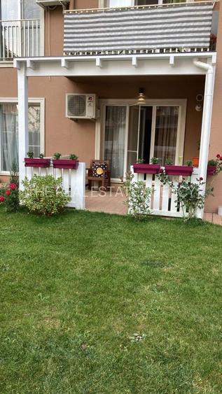2 camere parter| Cosmopolis | grădină privată | acces piscina |parcare