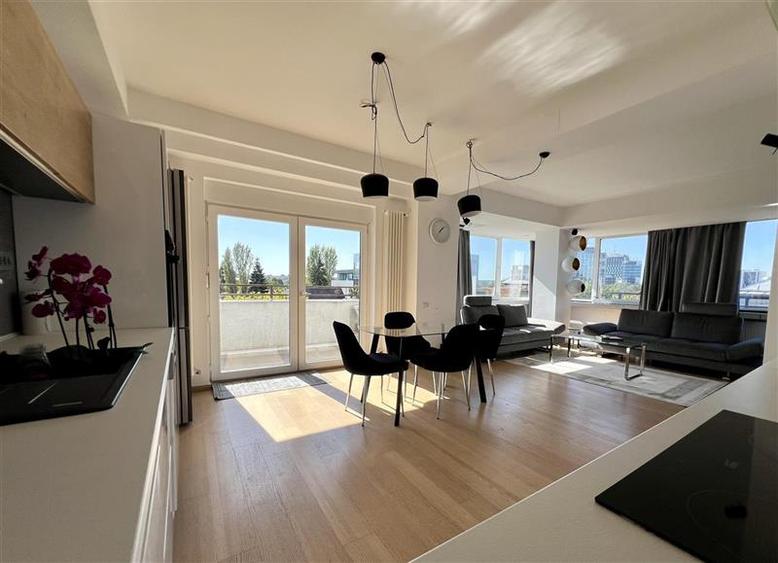 Apartament 3 camere Dorobanti | 112 mp utili | View spectaculos | Terasa 23 mp