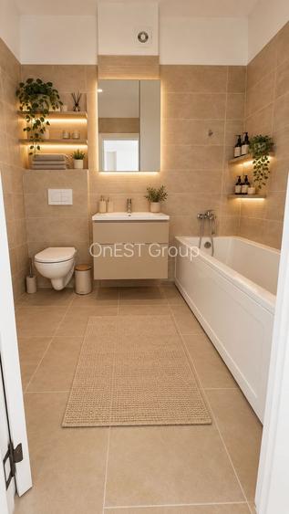 2 Camere| Titan | 55 mp | Metrou | Centrala | Bloc Finalizat | Parcare