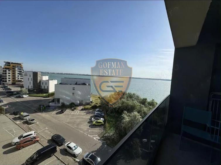 2 Camere Mamaia Adamar Residence, balcon cu vedere la lac, 64mp
