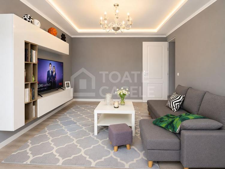 Apartament 3 camere, mobilat, utilat, zona Aurel Vlaicu
