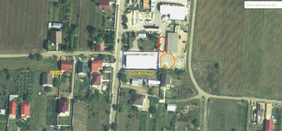 Vanzare hala 510mp, Letcani, ISU, cu/ fara chirias
