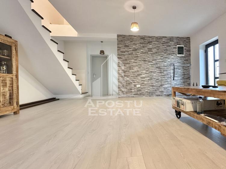 Duplex cu 4 camere si 2 bai complet mobilat si utilat in Giroc.