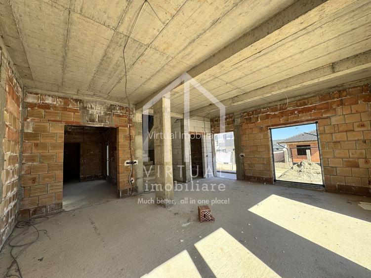 Casa individuala cu 4 camere, 130mp utili+terasa (19mp), teren 360mp - 7