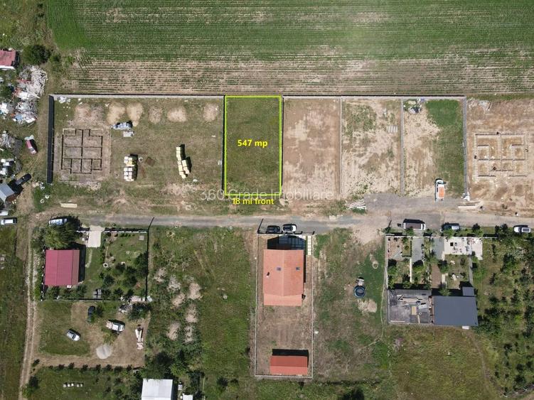 Teren ideal pentru casa – Moșnița Nouă | 547 mp | Comision 0% - 2