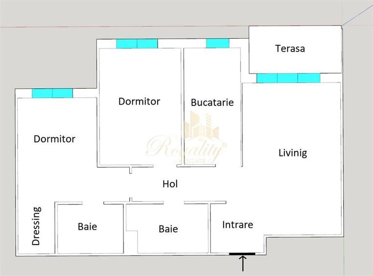 DENYA FOREST,Apartament 3 camere, 70 mp, 2 bai, loc parcare- Zona Lipovei - 20