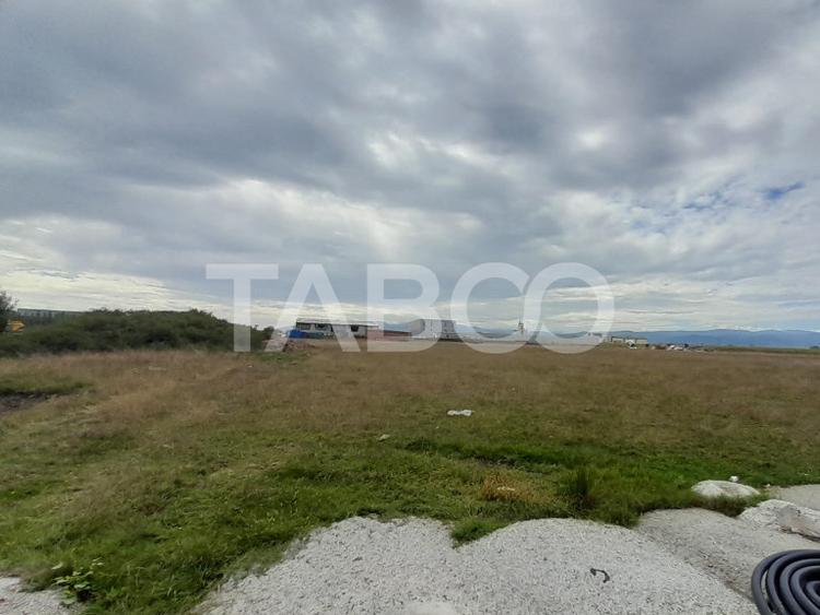 Teren intravilan 3000 mp cu deschidere 18 ml Calea Surii Mici Sibiu