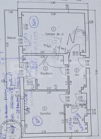 Apartament 2 camere, 62 mp, zona stadionului Ion Oblemenco
