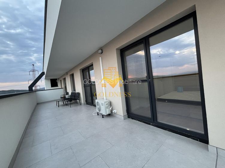 3 camere, modern, parcare, prima închiriere, terasă 46 mp, totul nou - 4