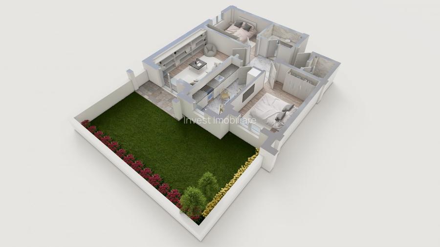 COMISION 0% ! 3 CAMERE CU GRADINA 61MP POPAS PACURARI, IASI - 17