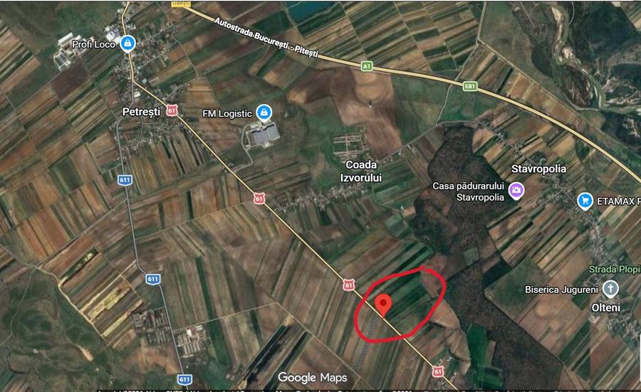 Teren intravilan, apropiere A1, industrial