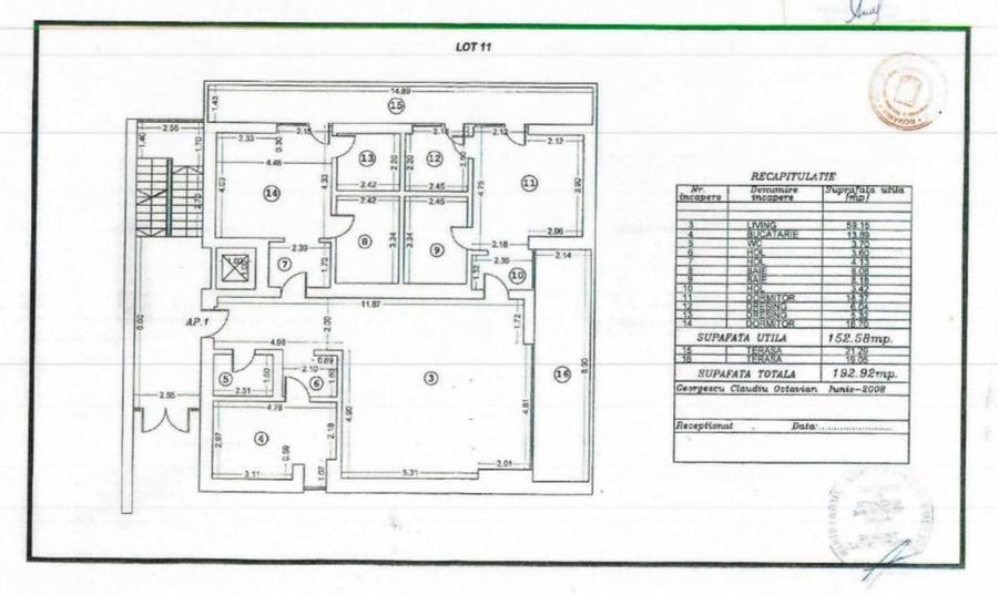 Primaverii,apartament 3 camere,193mp,parter,2 terase,4000Euro/luna+TVA