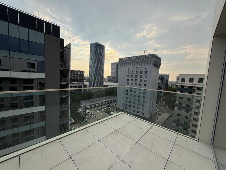 Duplex în Aviatiei Towers,vedere către Sky Tower,terasa 30mp