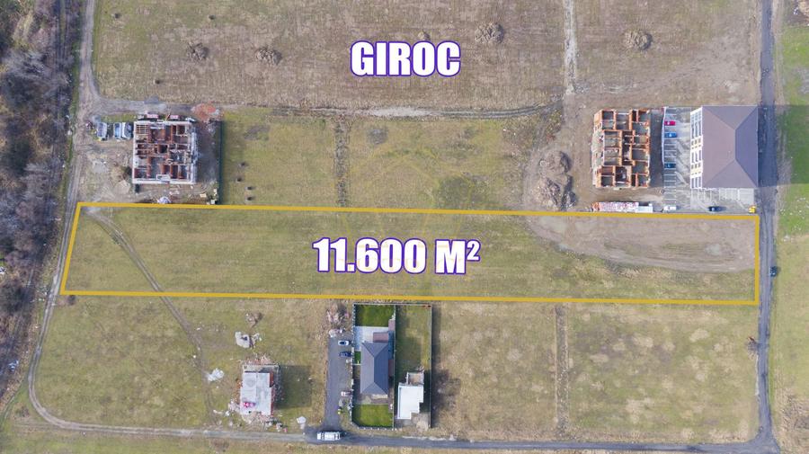 Teren arabil intravilan pentru PUZ 11.600mp | Giroc