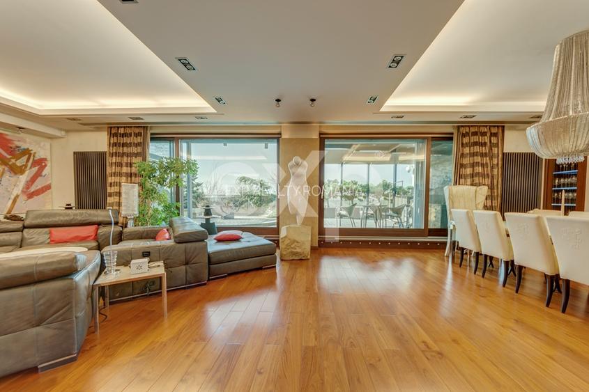 Penthouse 5 camere de vanzare -Nordului stradal + 800 mp teren in jurul blocului - 6