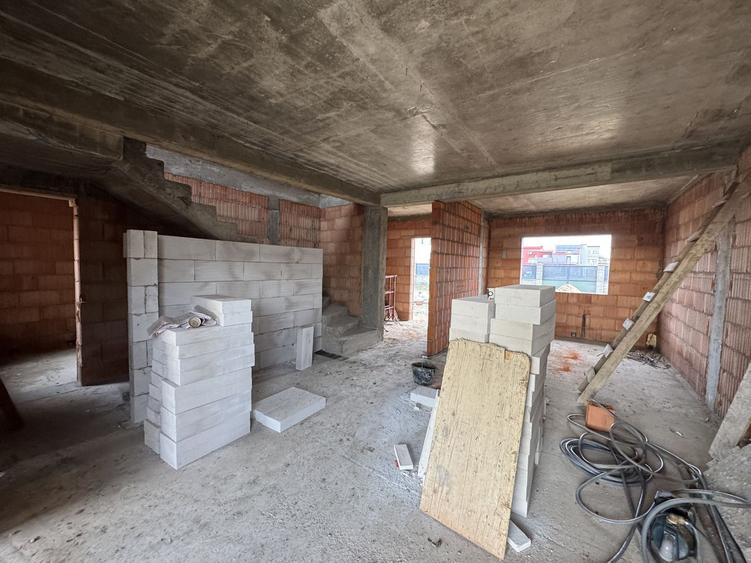 1/2 Duplex Sacalaz P+E,4Camere,2 Bai,Proiect Modern