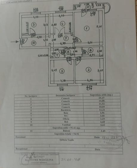 Apartament 4 camere Nerva Traian - Mall Vitan - Foisorului - Centrala Proprie