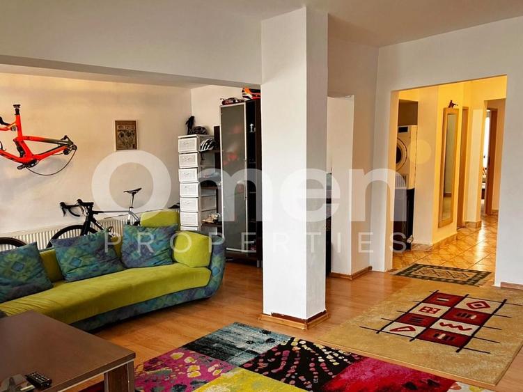 Apartament 3 camere spațios, ultracentral, etaj 4, mobilat și utilat