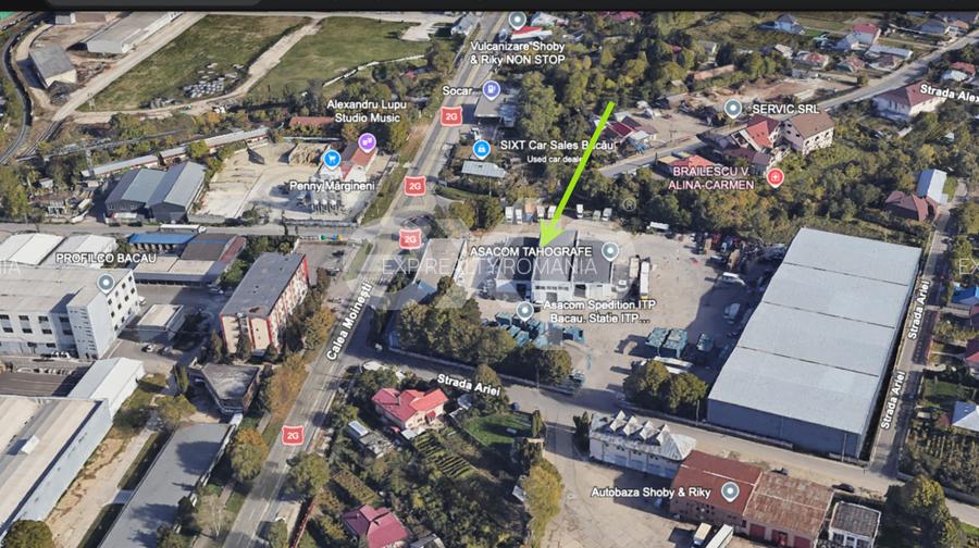 Două hale de închiriat – 863 mp | Calea Moinești | Zonă industrială - 5