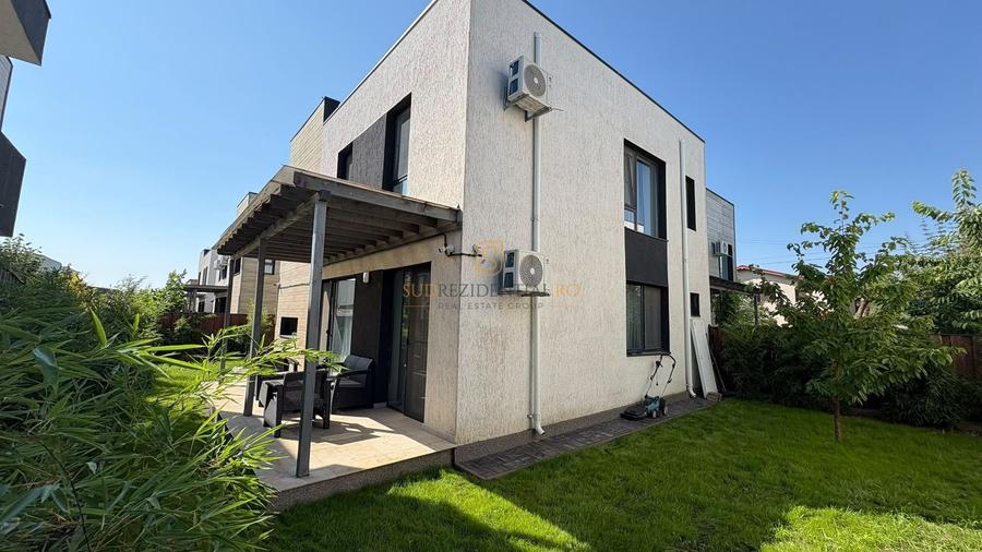 Duplex modern cu 4 camere, curte amenajata, com.Berceni
