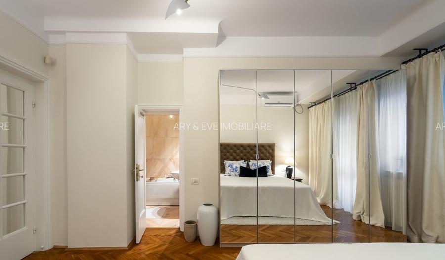 Eleganță interbelică lângă Cișmigiu | 3 dormitoare | Complet mobilat - 15