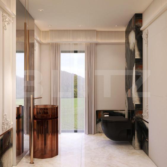 Vilă exclusivistă cu panoramă spectaculoasă și proiect de design interior