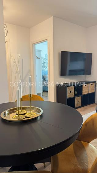 Hils Titanium-metrou, 2 camere mobilat utilat-TOTUL NOU - 9