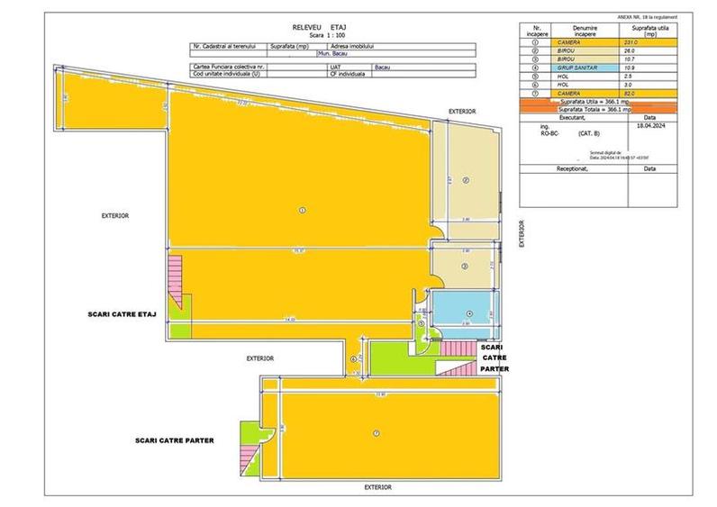 Spatiu Central CROITORIE Autorizat ISU