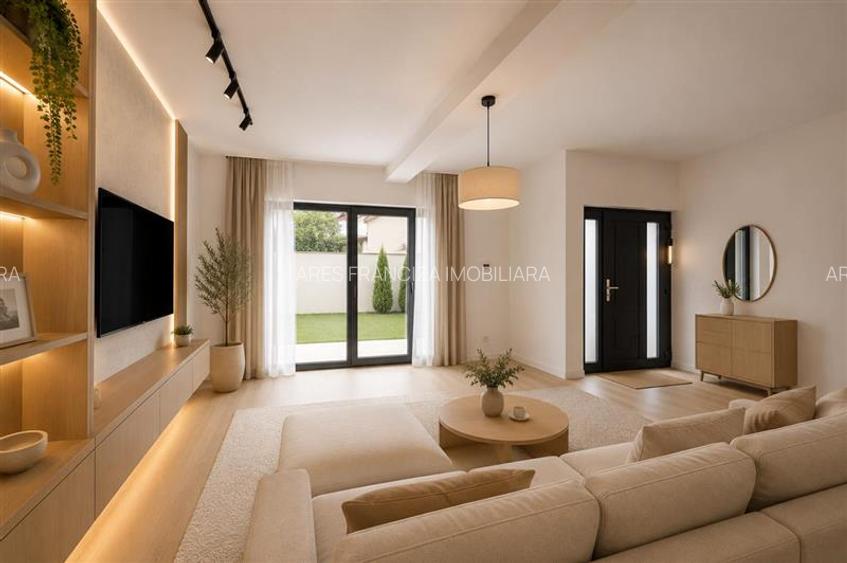 VILA  VOLUNTARI,4 CAMERE,3 BAI,154 MP,TEREN 193 MP - 8