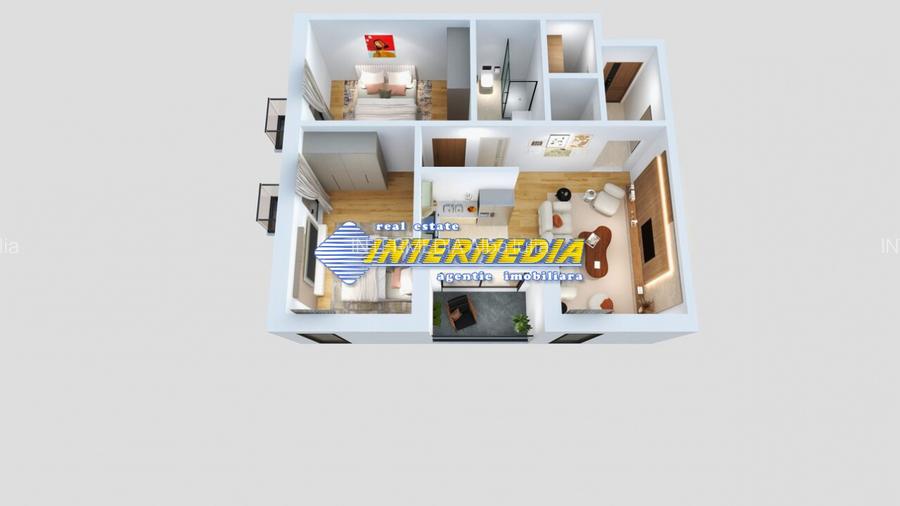 Apartament 3 camere Bloc Nou in Cetate finisat la cheie - 2