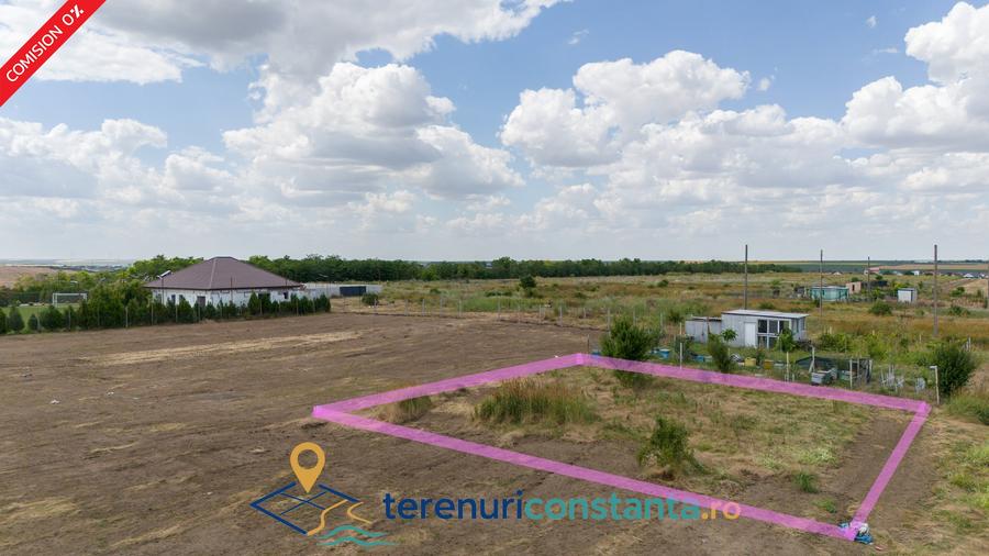 ✅Preț fix: Teren intravilan Valu lui Traian · PUZ P+2 | 400m²: 19 X 21