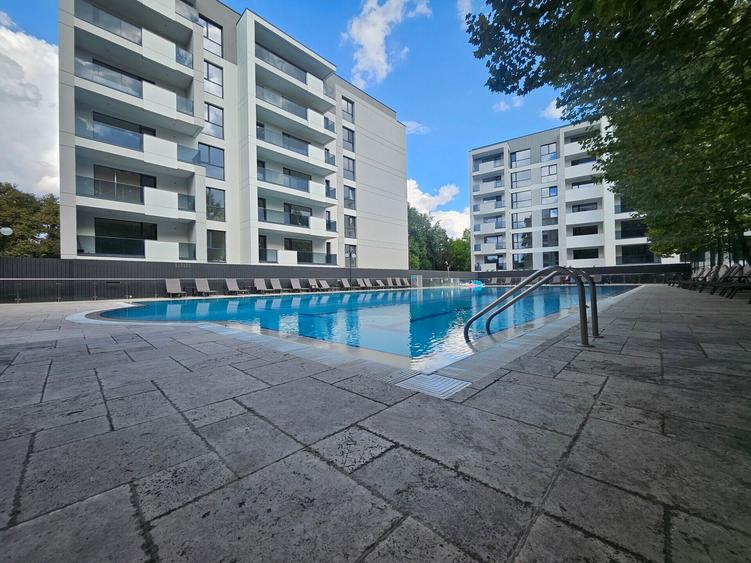 APARTAMENT CU VEDERE DIRECTĂ SPRE PĂDUREA BĂNEASA | PISCINĂ