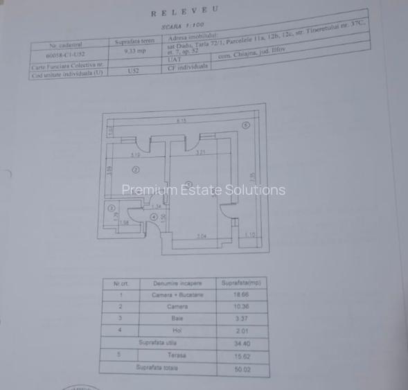 VANZARE APARTAMENT 2 CAMERE-50 MP-STR TINERETULUI  MILITARI COMSION 0% - 5